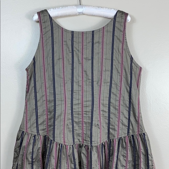 Olars Ulla clay colored unique dress size medium - Picture 5 of 7